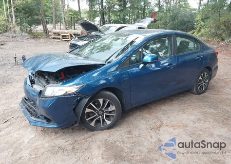 2013 Honda Civic Ex-L z USA, uszkodzony, nr VIN 2HGFB2F92DH503859